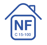 Logo de la norme NFC-15-100